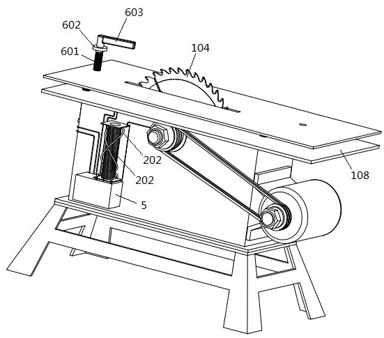 Safety bench saw based on Tesla coil