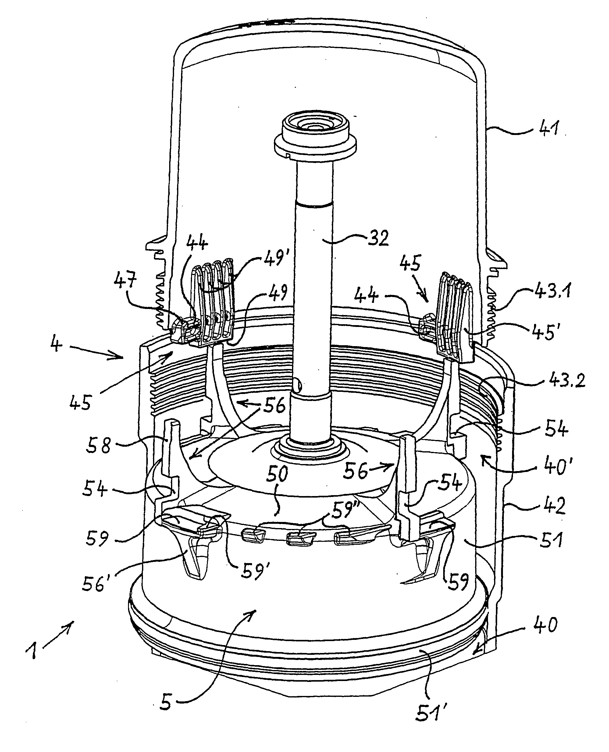 Device for Eliminating Impurities from the Lubricating Oil of an Internal Combustion Engine