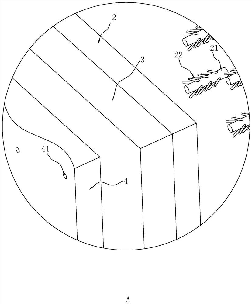 A sound-absorbing energy-saving building curtain wall