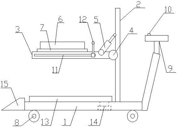 Plastic product transport device