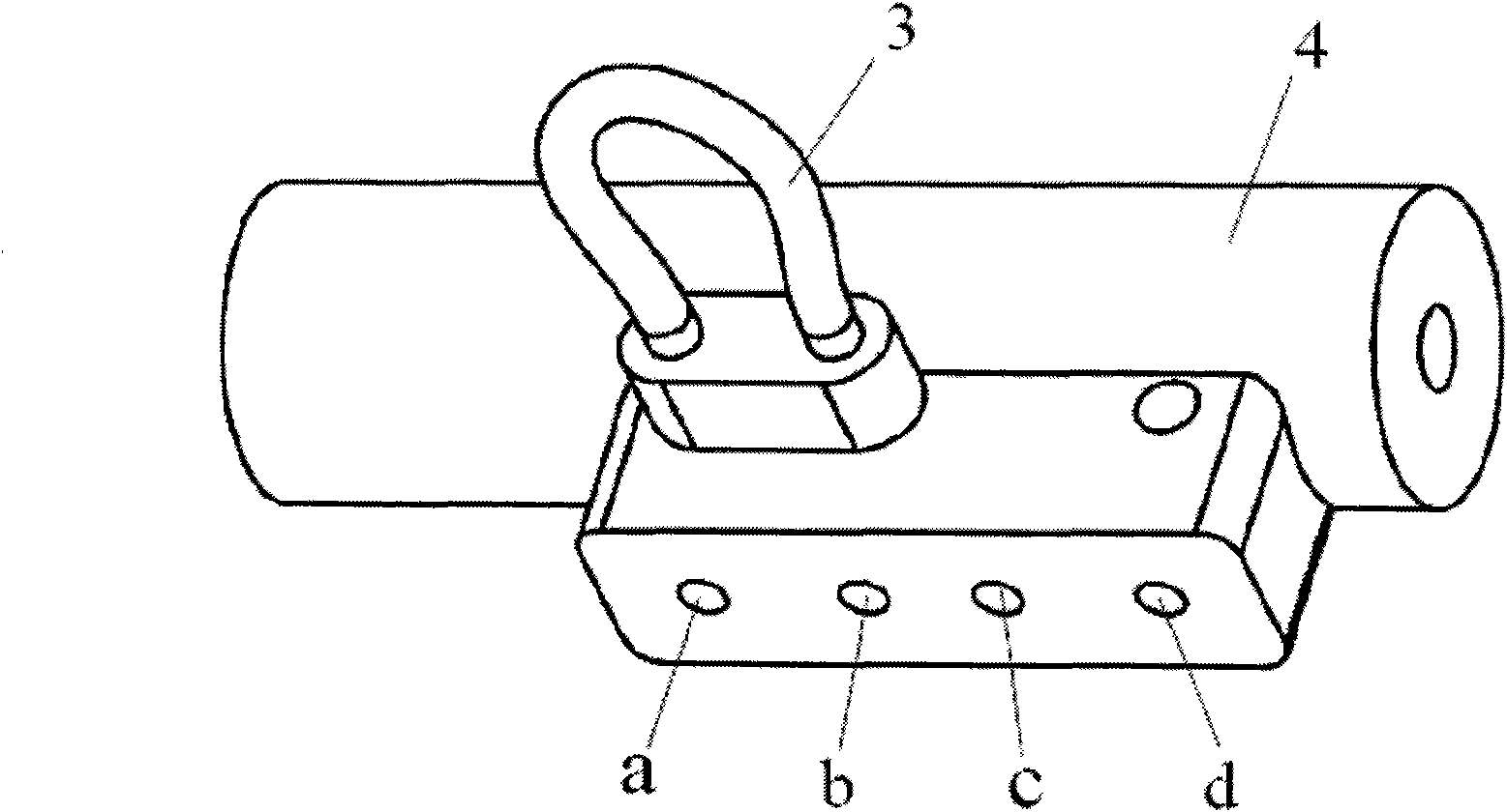 Air passage block and end-expiratory carbon dioxide monitoring module manufactured by adopting same