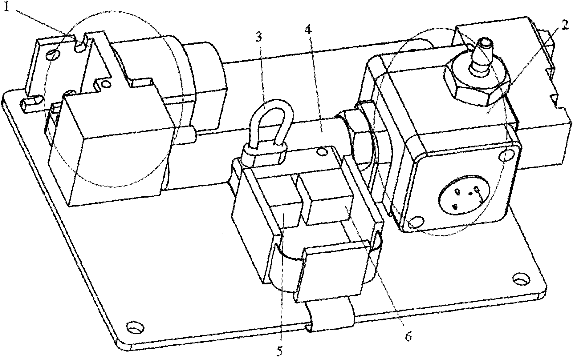 Air passage block and end-expiratory carbon dioxide monitoring module manufactured by adopting same