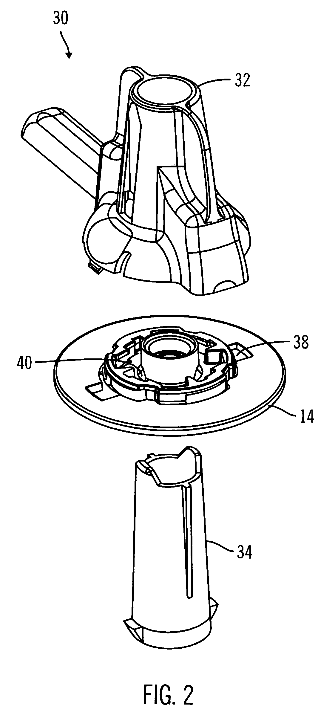 Multi-position infusion set device and process
