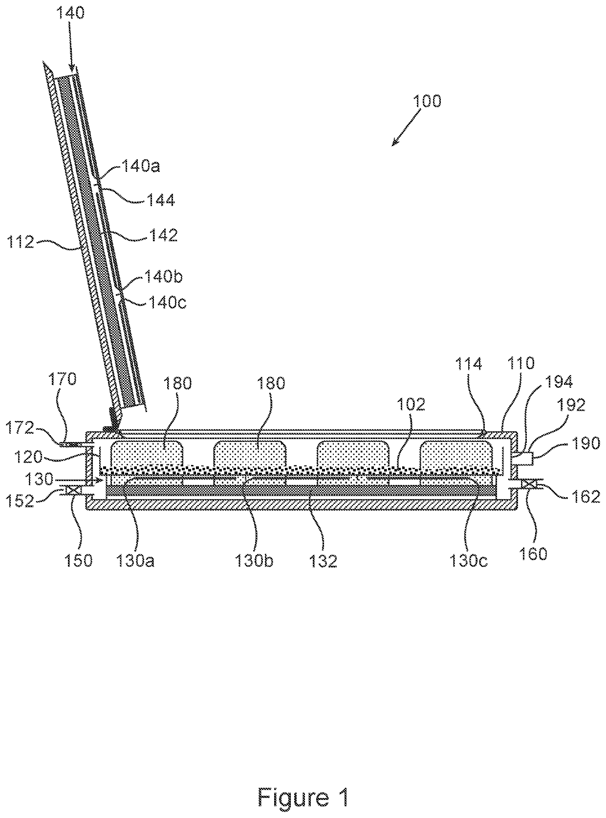 Device and method for herbs disinfection by plasma