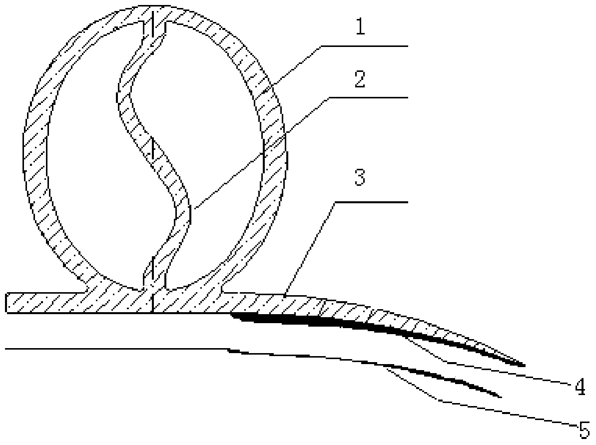 A water-stop strip for waterproof sealing and its application method