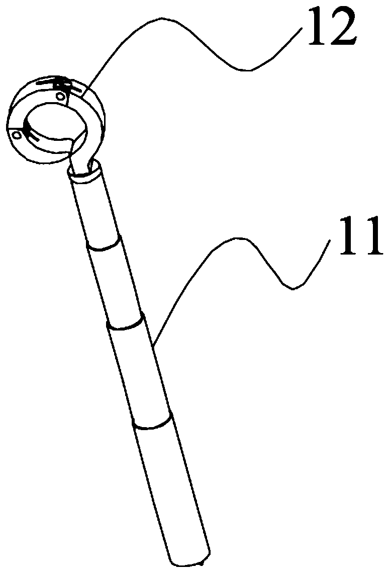 Telescopic mutual inductance current polarity testing device