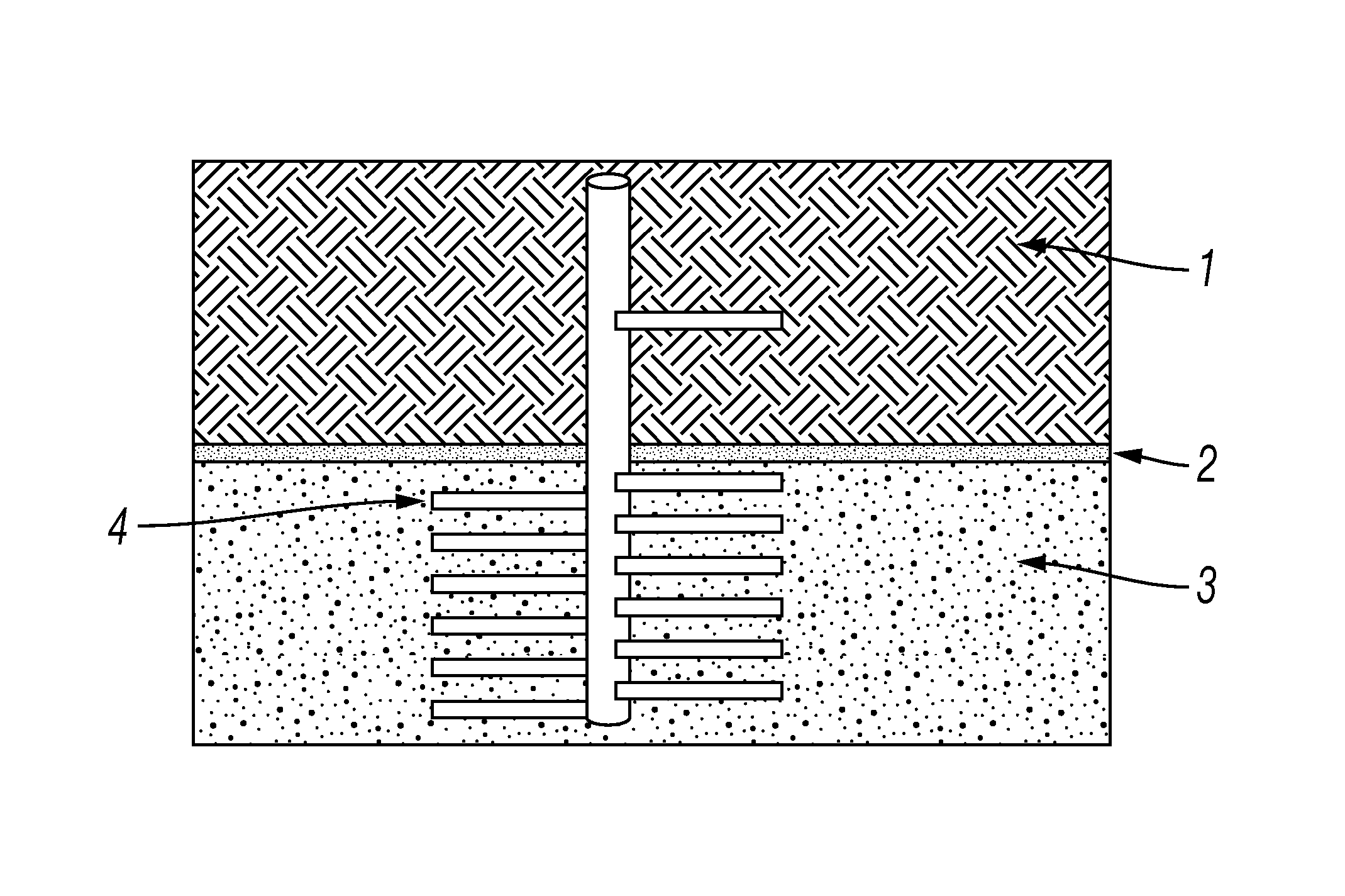 Drainage method for multilayer reservoirs
