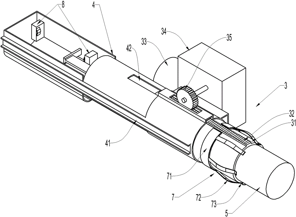 Automatic moxibustion device