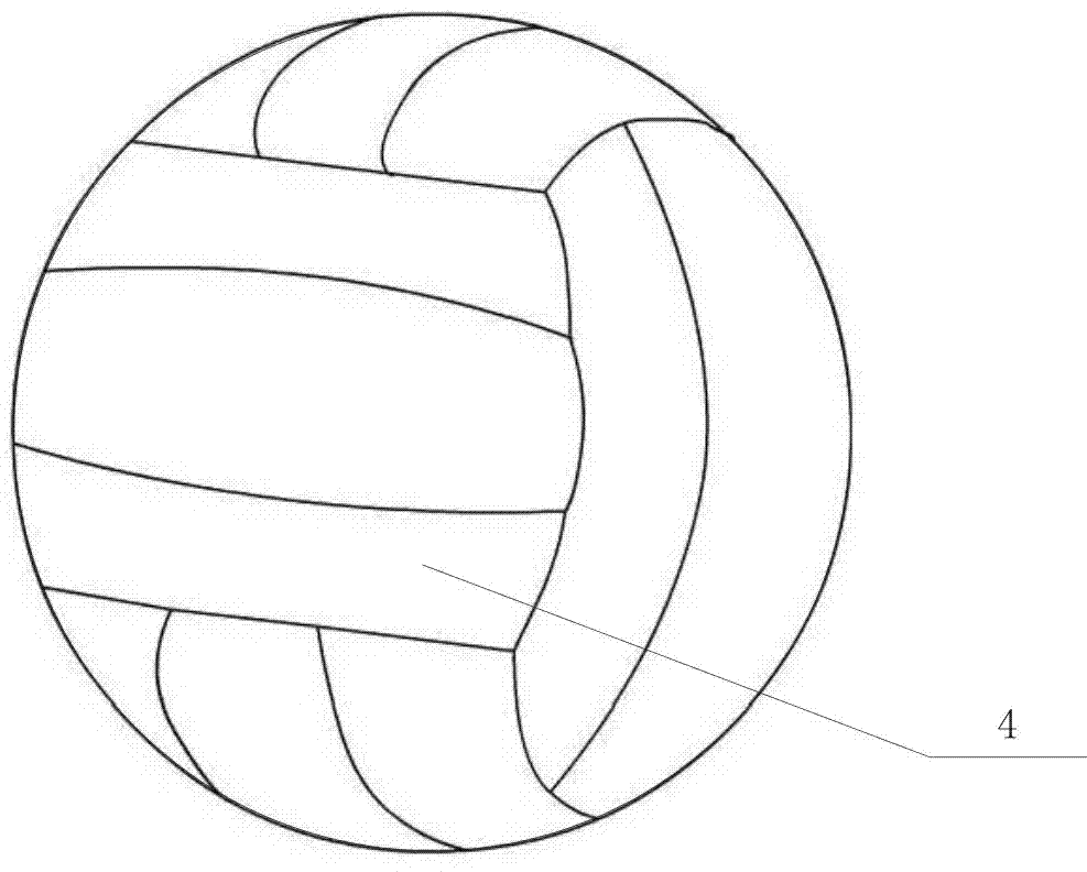 A court equipment for volleyball with fitness balls