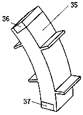 Parallel bearingless bidirectional-rotation type standing wave type linear ultrasonic motor