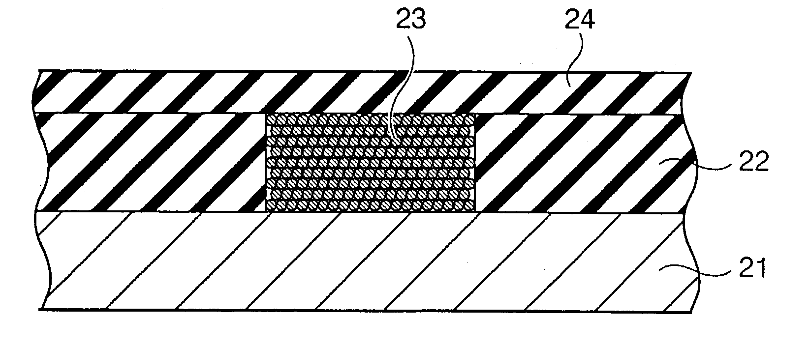 Process for producing integrated circuit, and substrate with integrated circuit