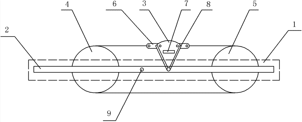 Chain type constant-speed reciprocating mechanism