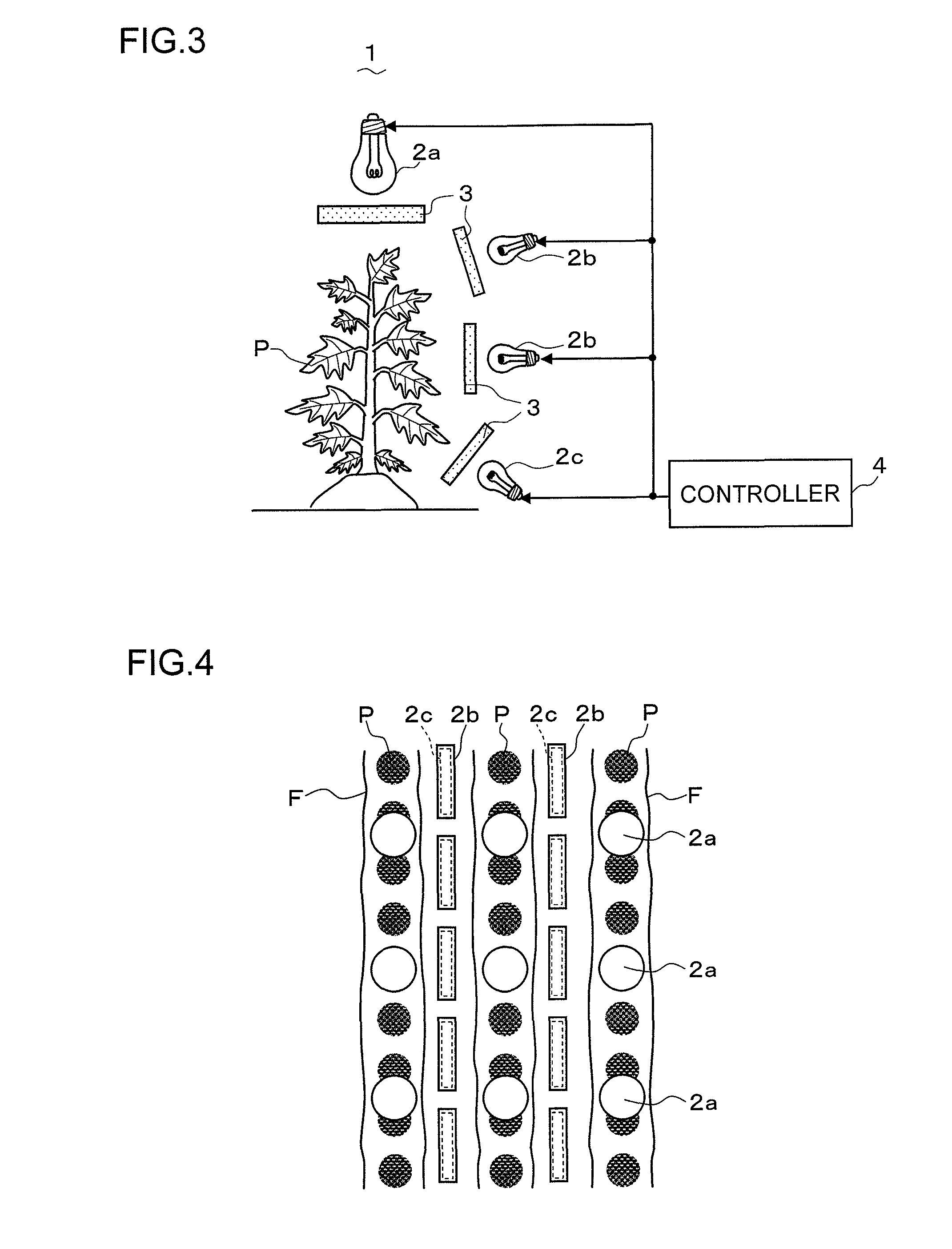 Lighting apparatus for controlling plant disease