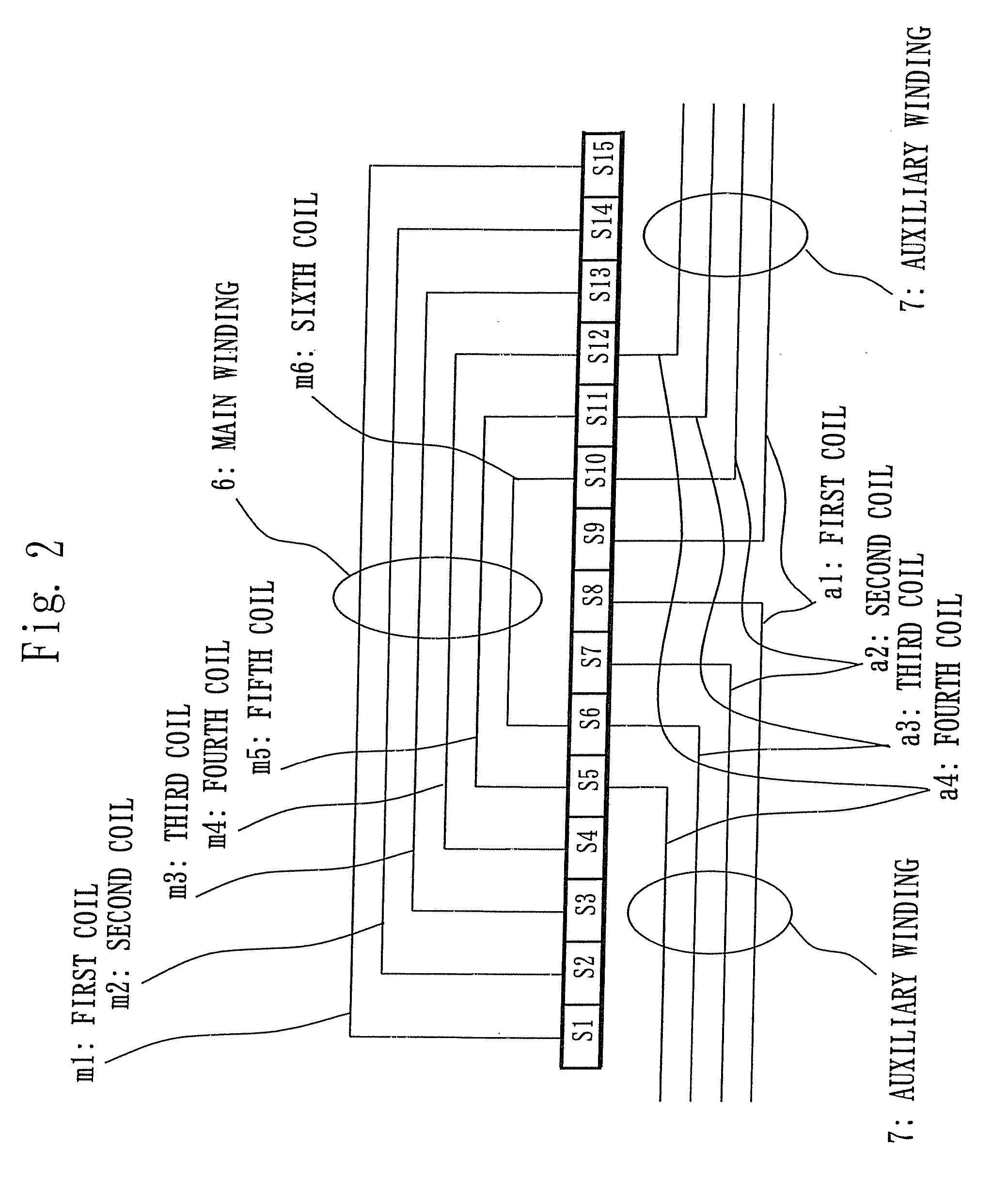 Single-phase motor and hermetic compressor