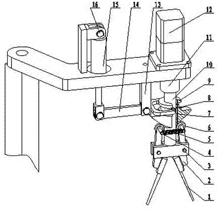 Automatic bag binding device