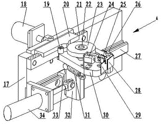 Automatic bag binding device