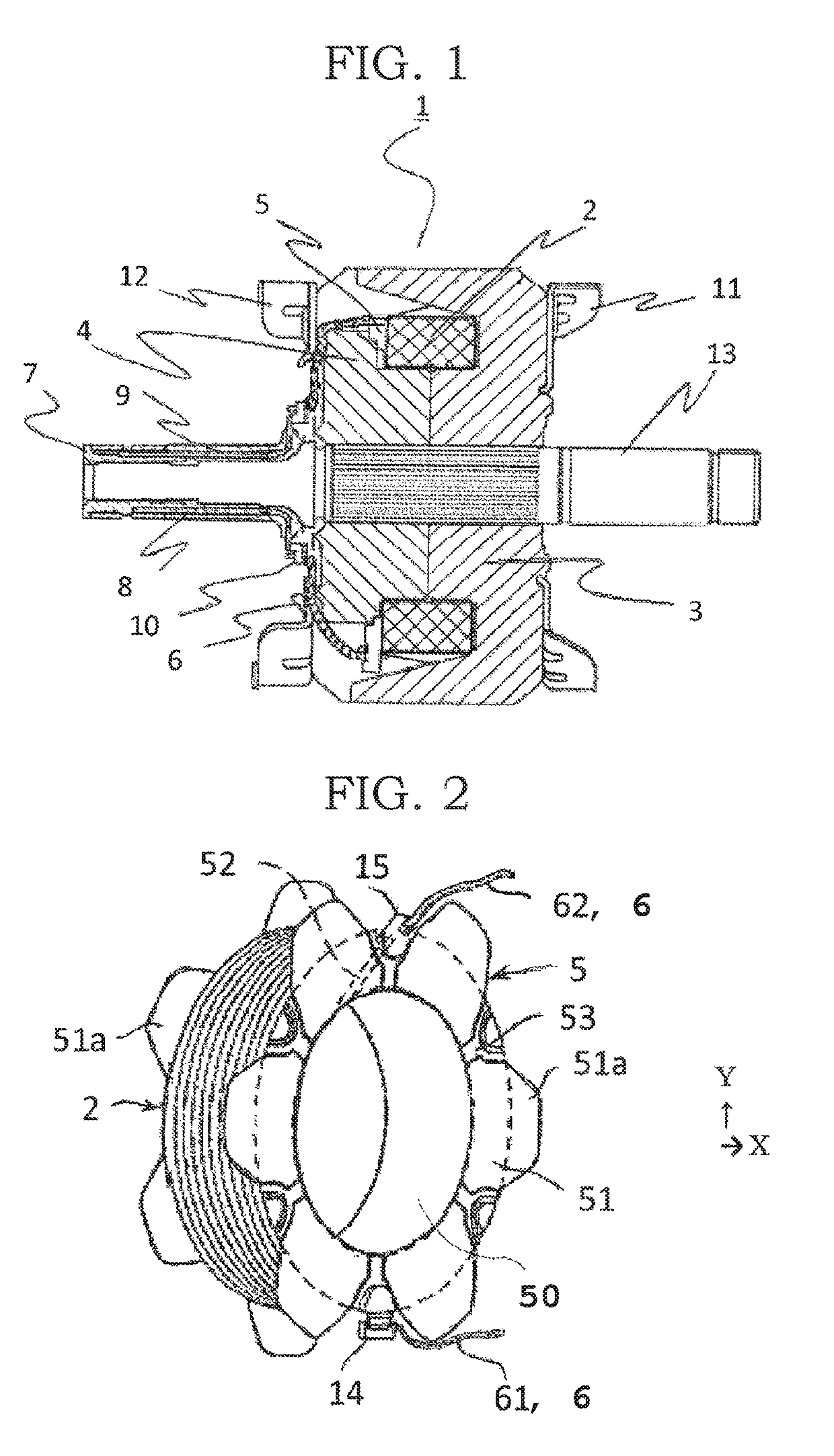 Rotor of rotary electrical machine