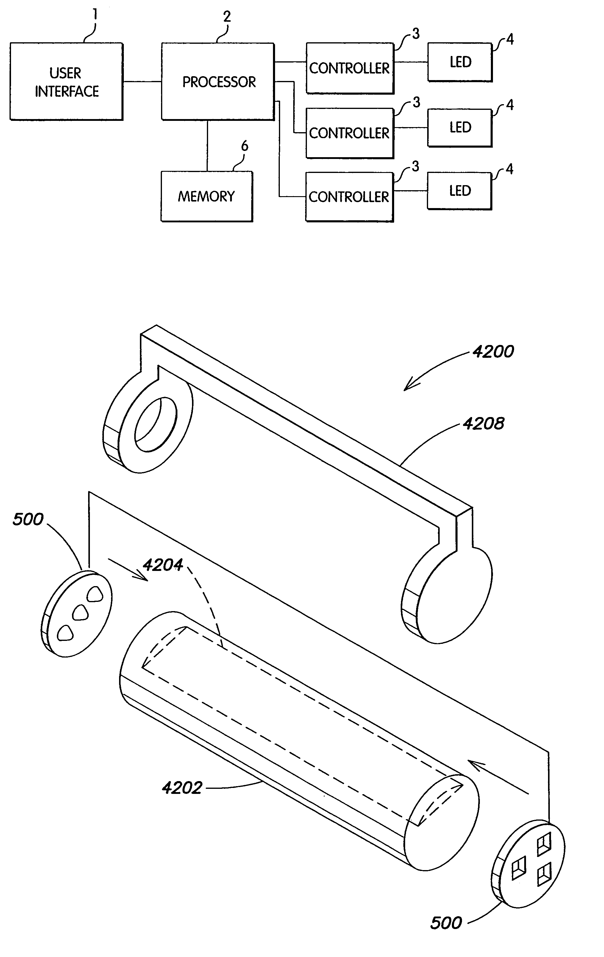 Light emitting diode based products