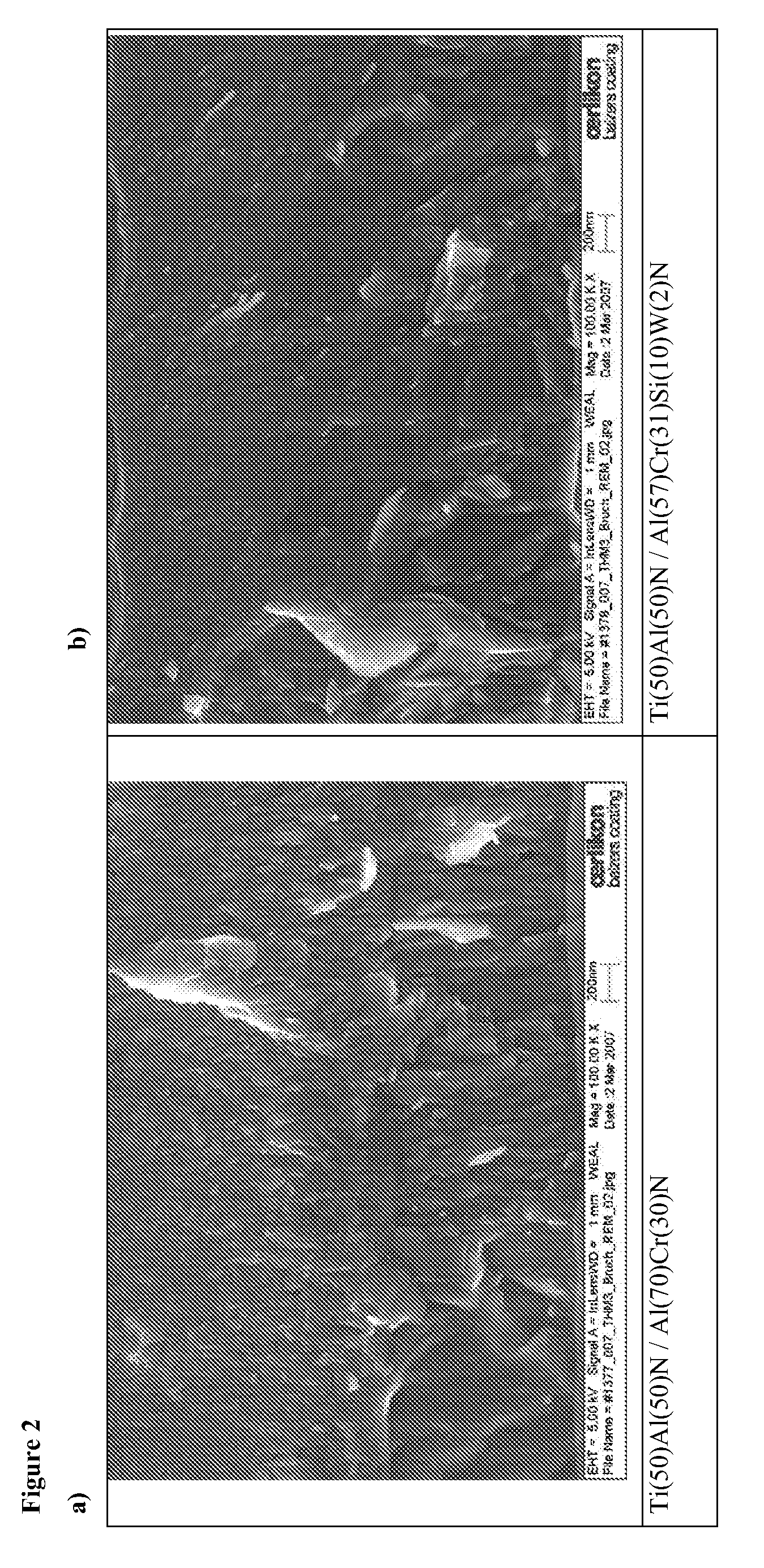 Wear resistant hard coating for a workpiece and method for producing the same