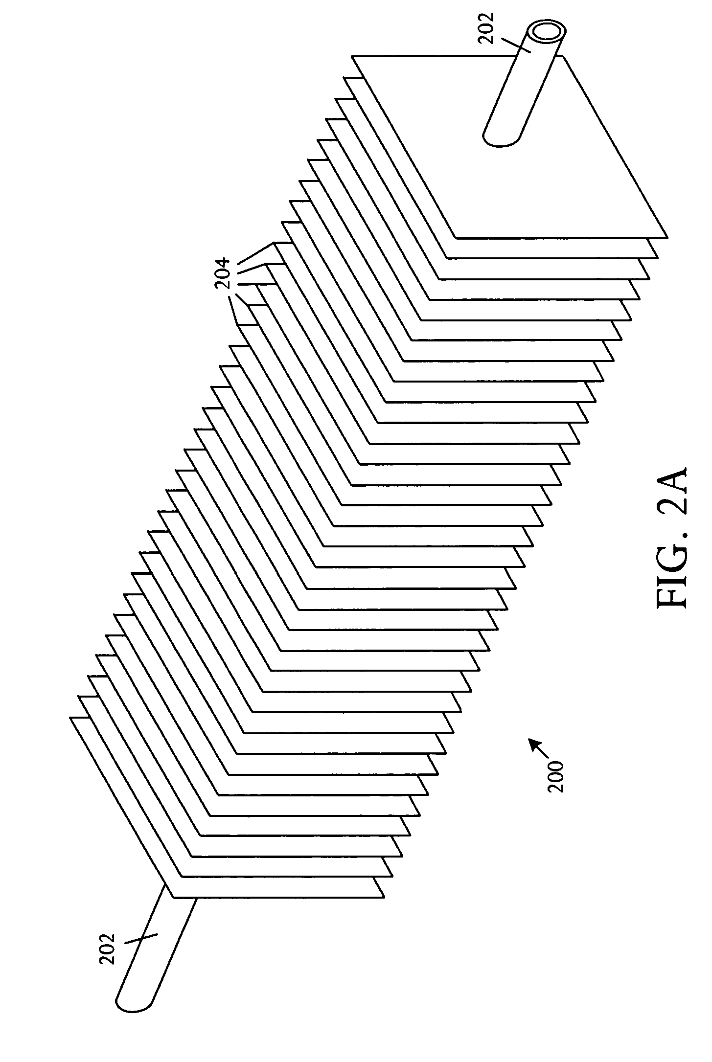 External liquid loop heat exchanger for an electronic system