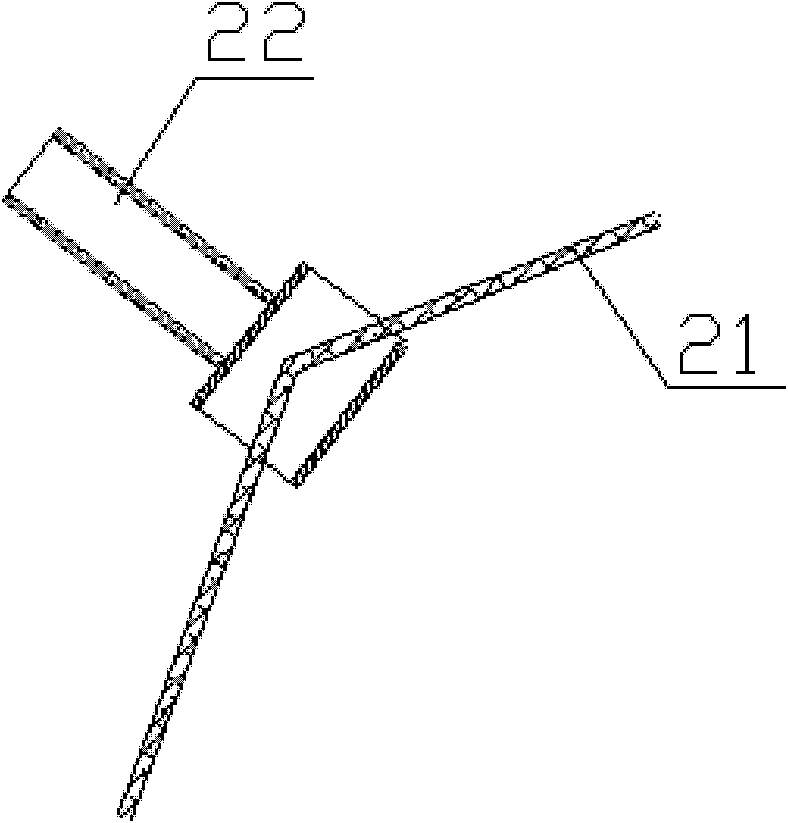 Single-layer prestressing frame structure