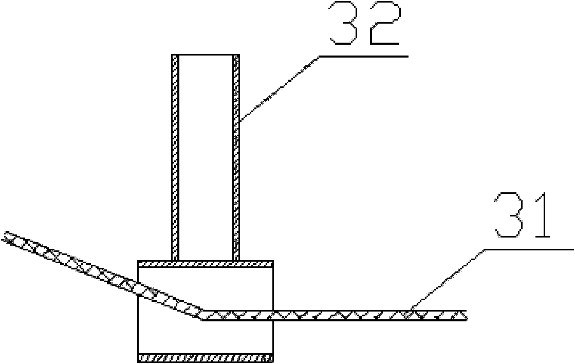 Single-layer prestressing frame structure