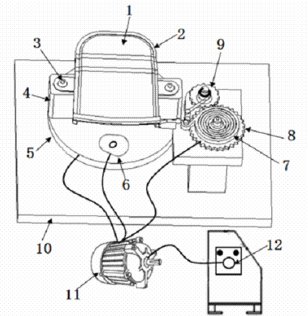 Automatic gluing machine