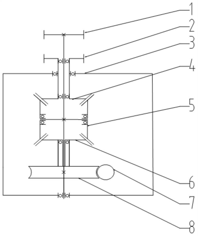 Online differential adjusting device and transmission system