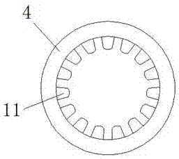 Self-lubricating car transmission shaft