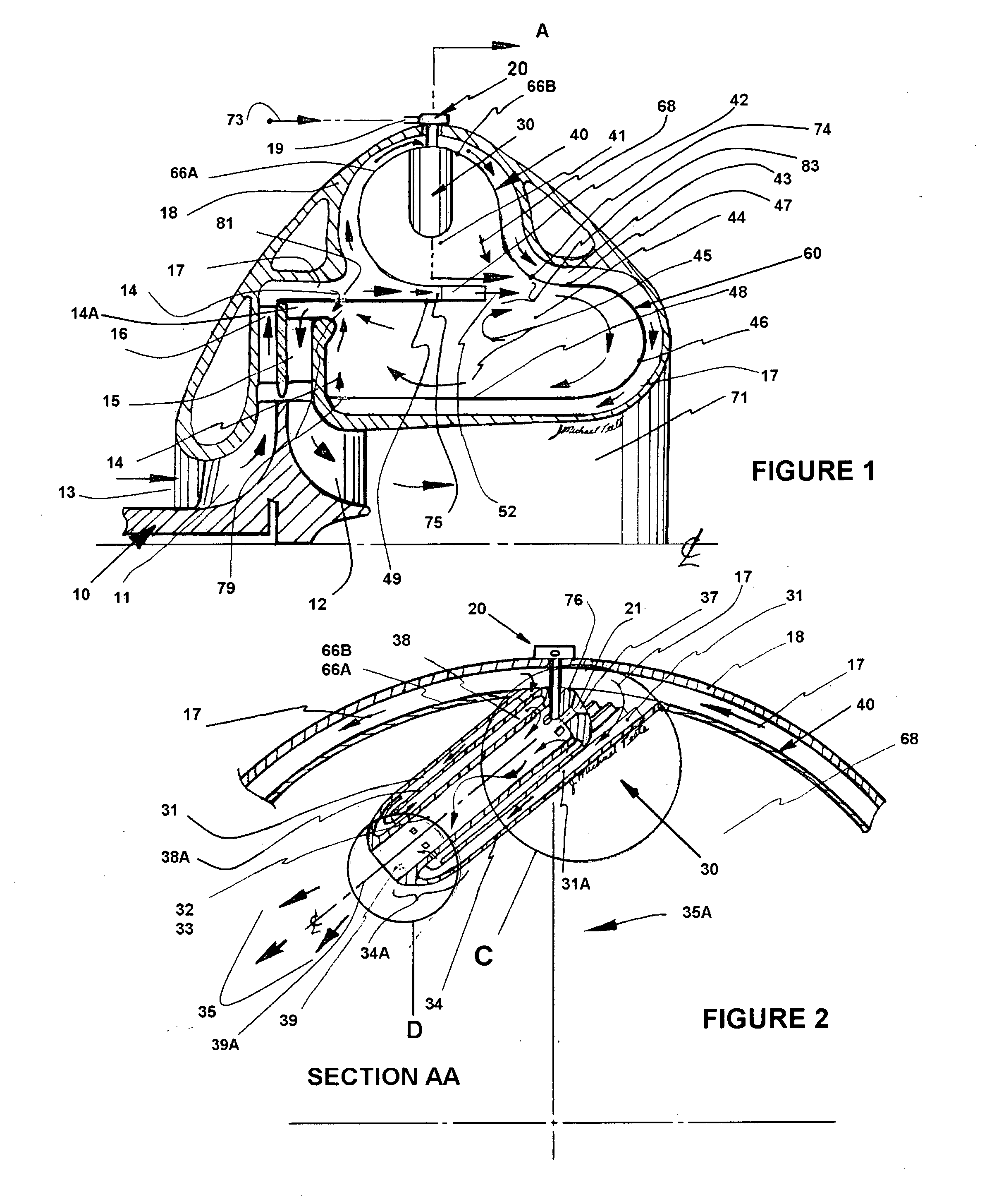 Fuel Air Premix Chamber For a Gas Turbine Engine