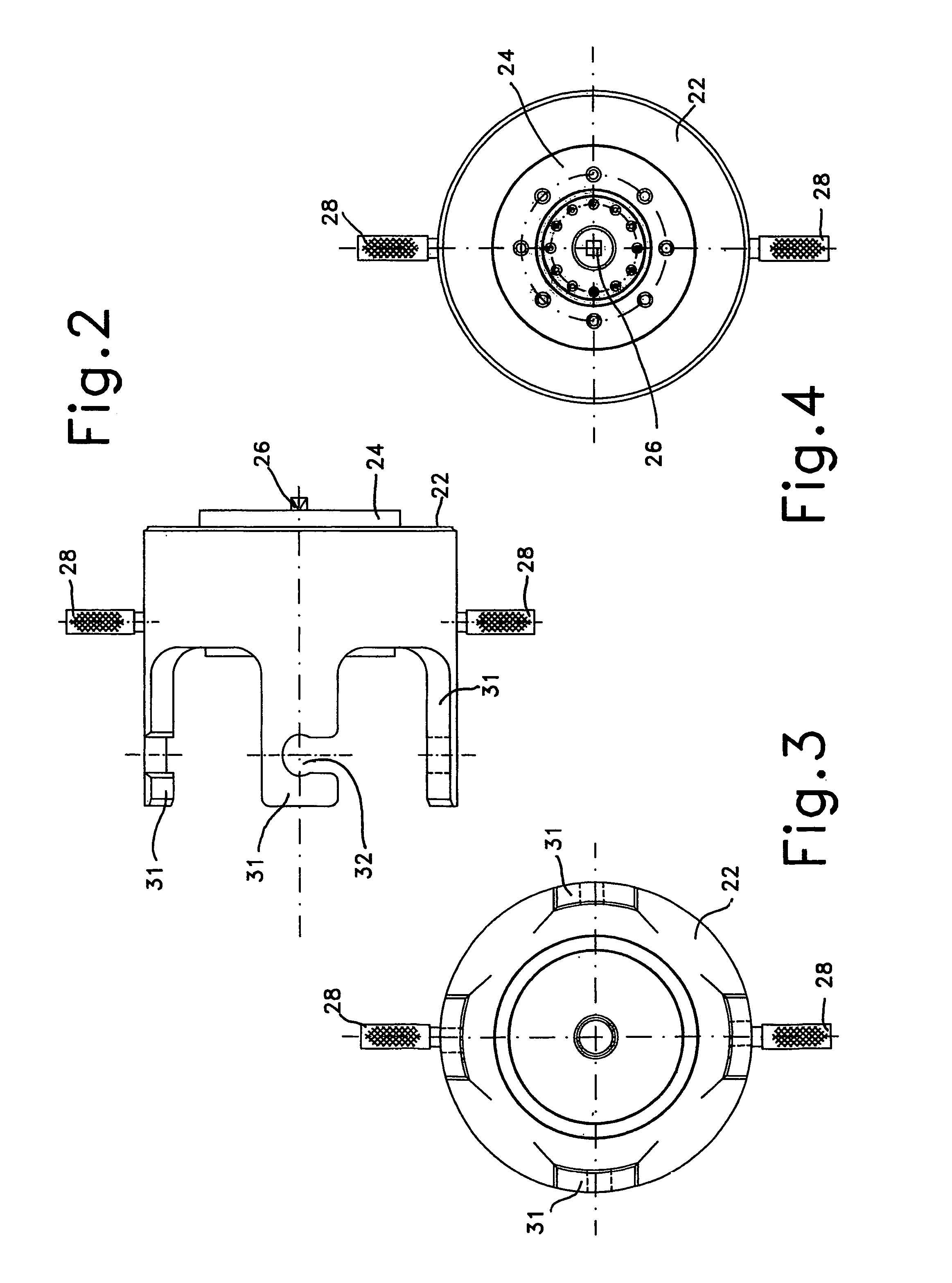 Hydraulic fast locking and loosening device for bearing assemblies of rolling-mill cylinders, and corresponding method of use