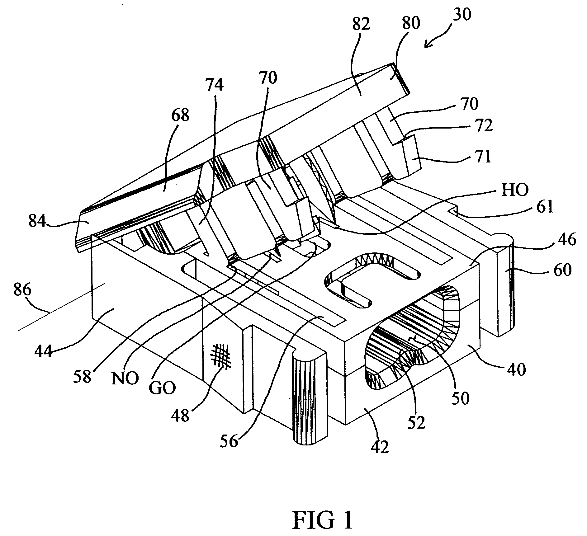 Hinged electrical connector for insulated cable
