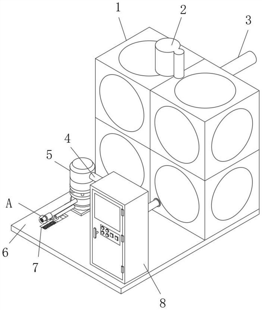 Box type non-negative pressure water supply equipment