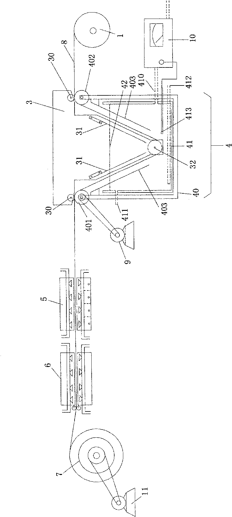 Metal foil band electroplating system and application thereof