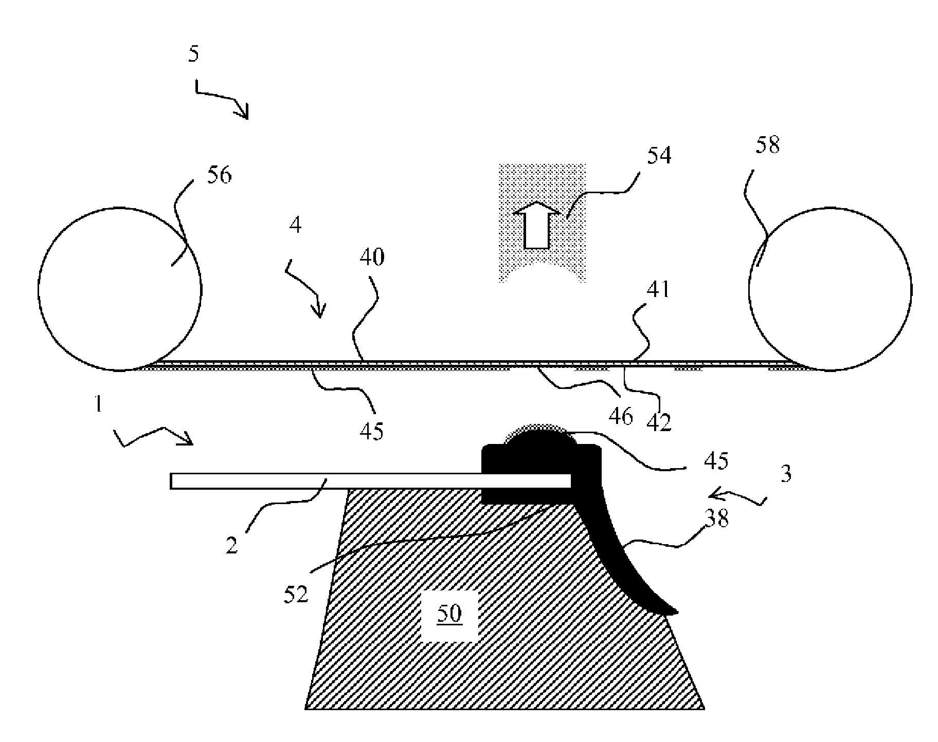Method and device for the manufacture of glazing comprising a decorative film and glazing comprising a decorative film