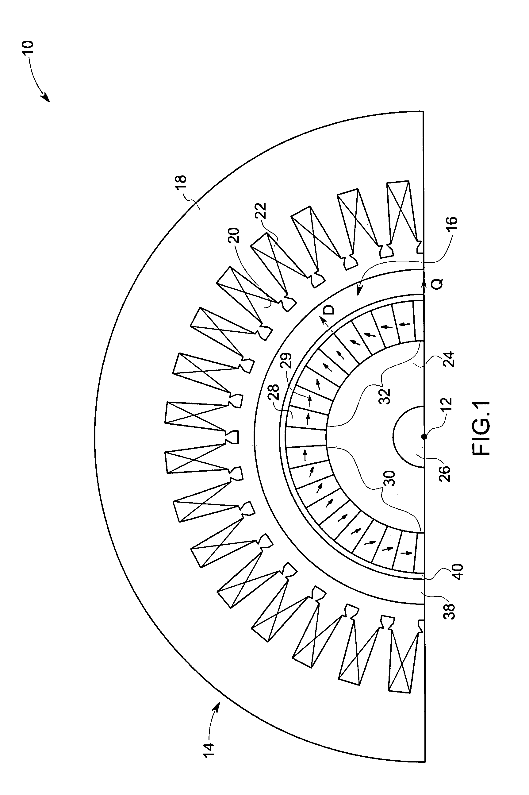 System and method for magnetization of permanent magnet rotors in electrical machines