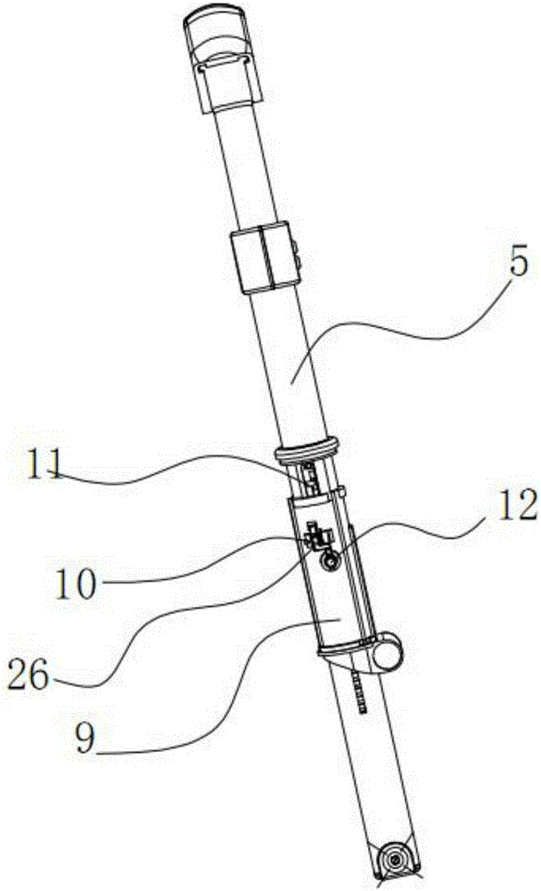 Car roof bicycle frame