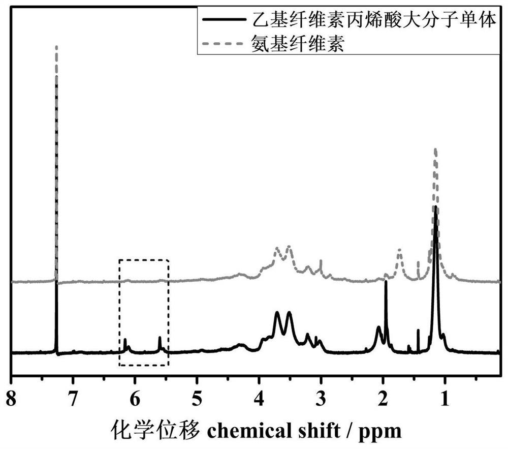 Amino cellulose and preparation method thereof