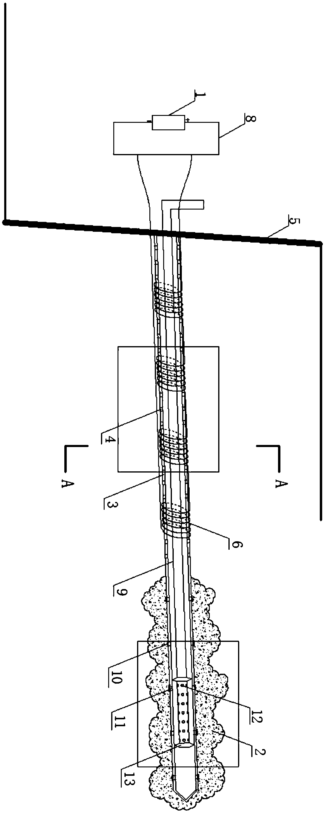 A sleeve valve pipe grouting drainage soil nail support device and its construction method