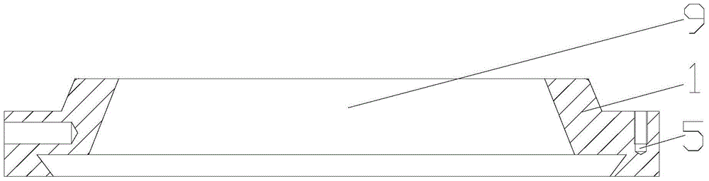 Centrifugal casting composite end cover and method for centrifugal casting composite roll