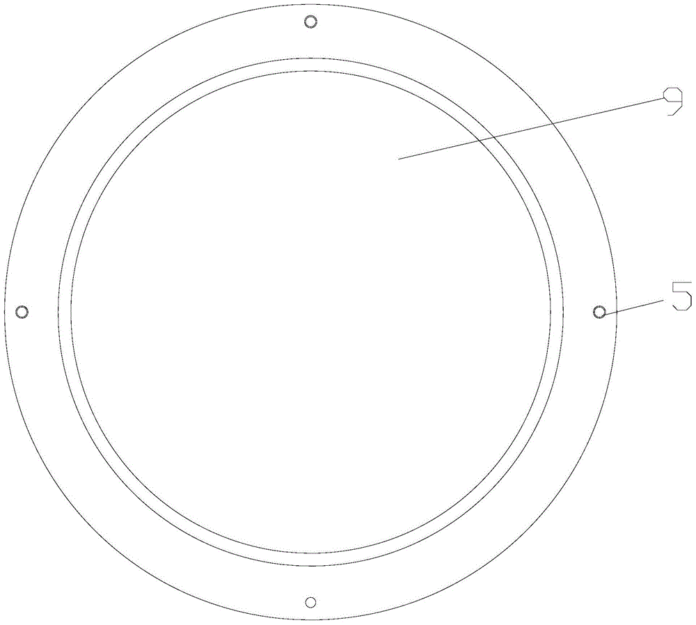 Centrifugal casting composite end cover and method for centrifugal casting composite roll