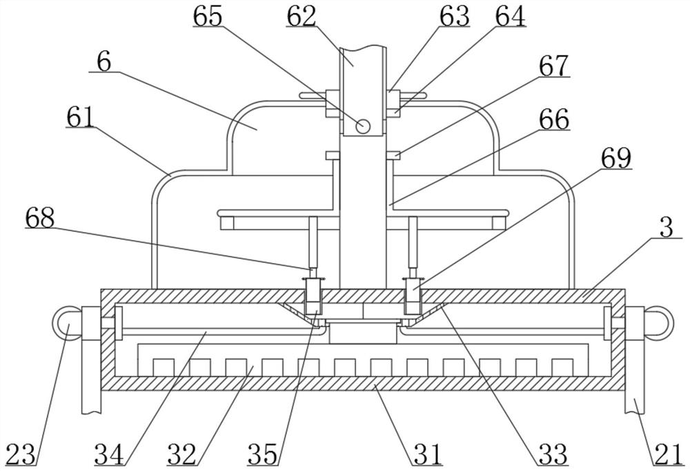 Disinfection device for medical supplies in operating room