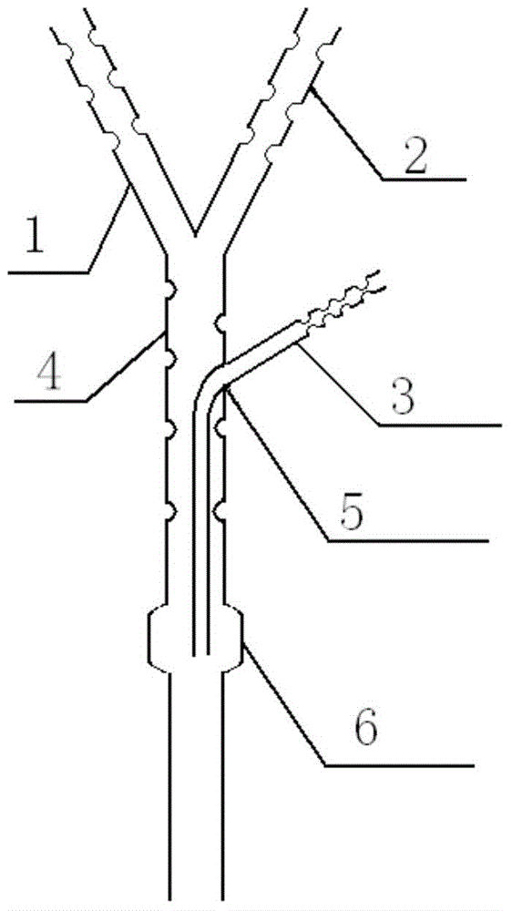 Fistulization decompression tube for biliopancreatic supporting drainage jejunum