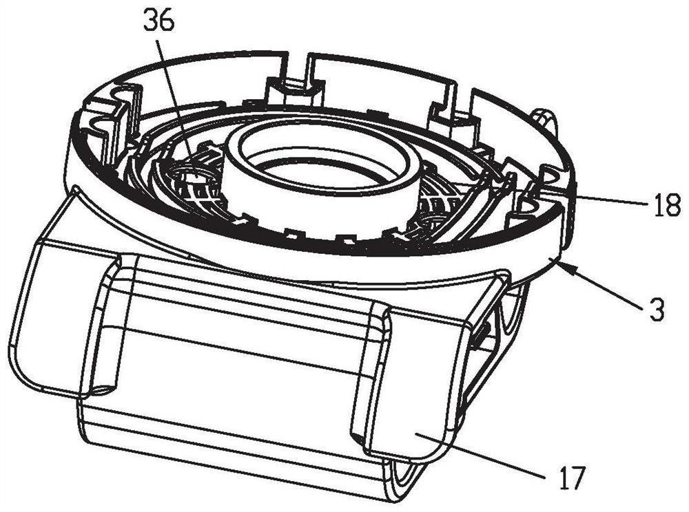 Reversible seat 360-degree rotation folding structure and child carrier