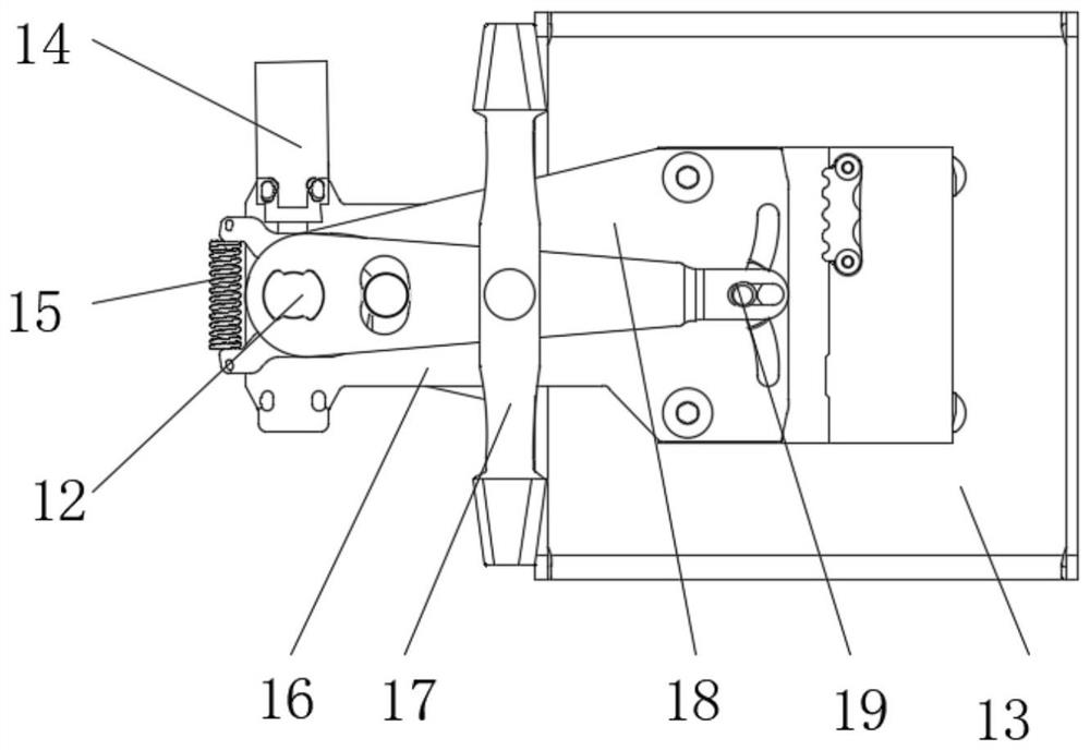 Public elevator car capable of realizing non-contact man-machine interaction