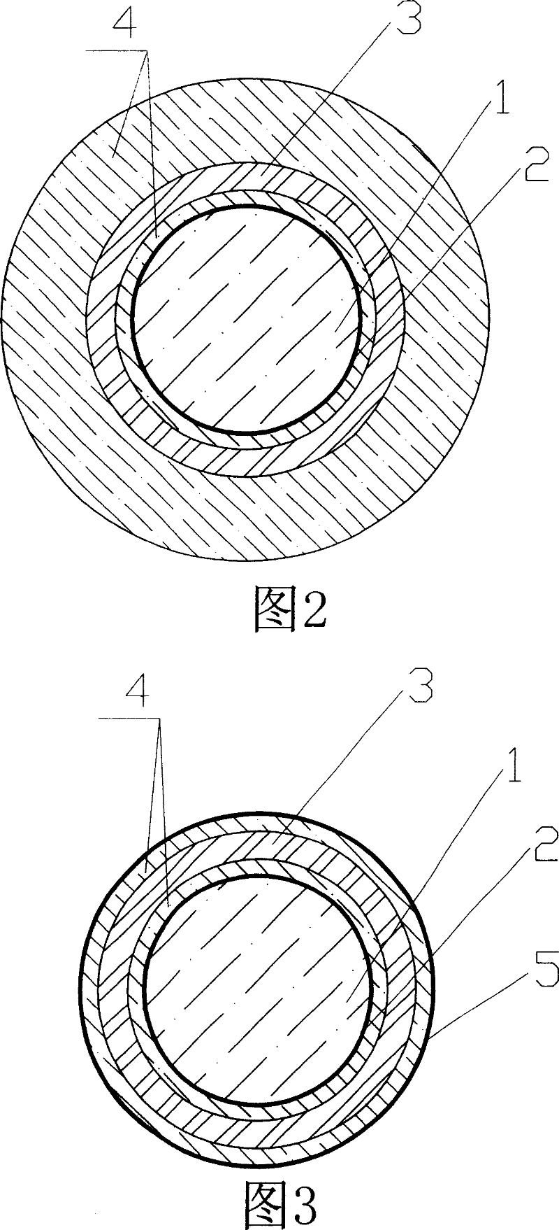 Full optical fibre circular phase converter and its processing method