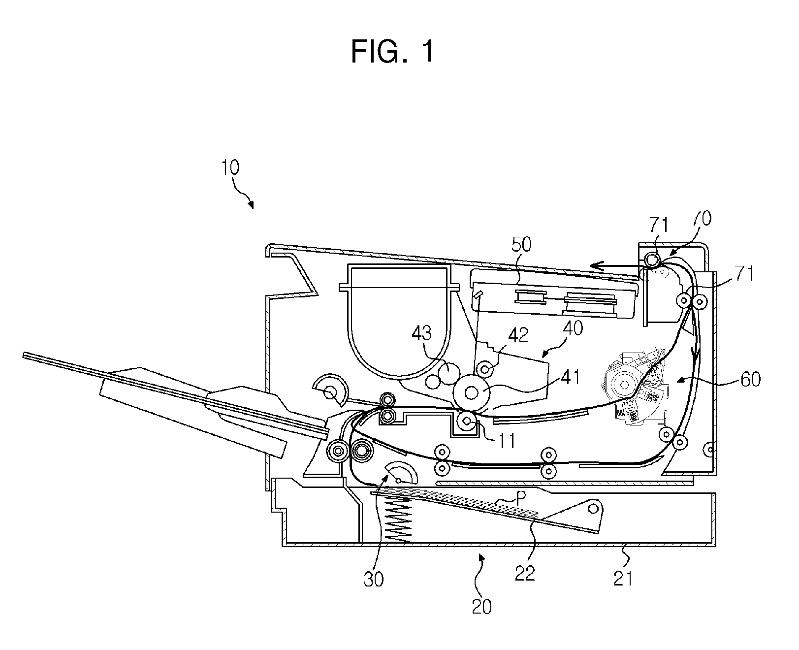 Fusing unit including pivoting frame and image forming apparatus having the same