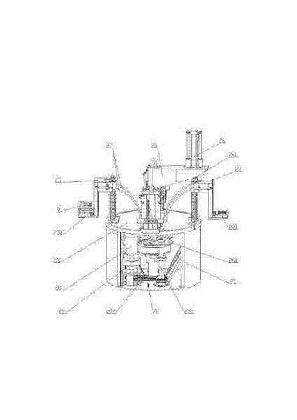 Busbar cast welding device for lead-acid storage battery