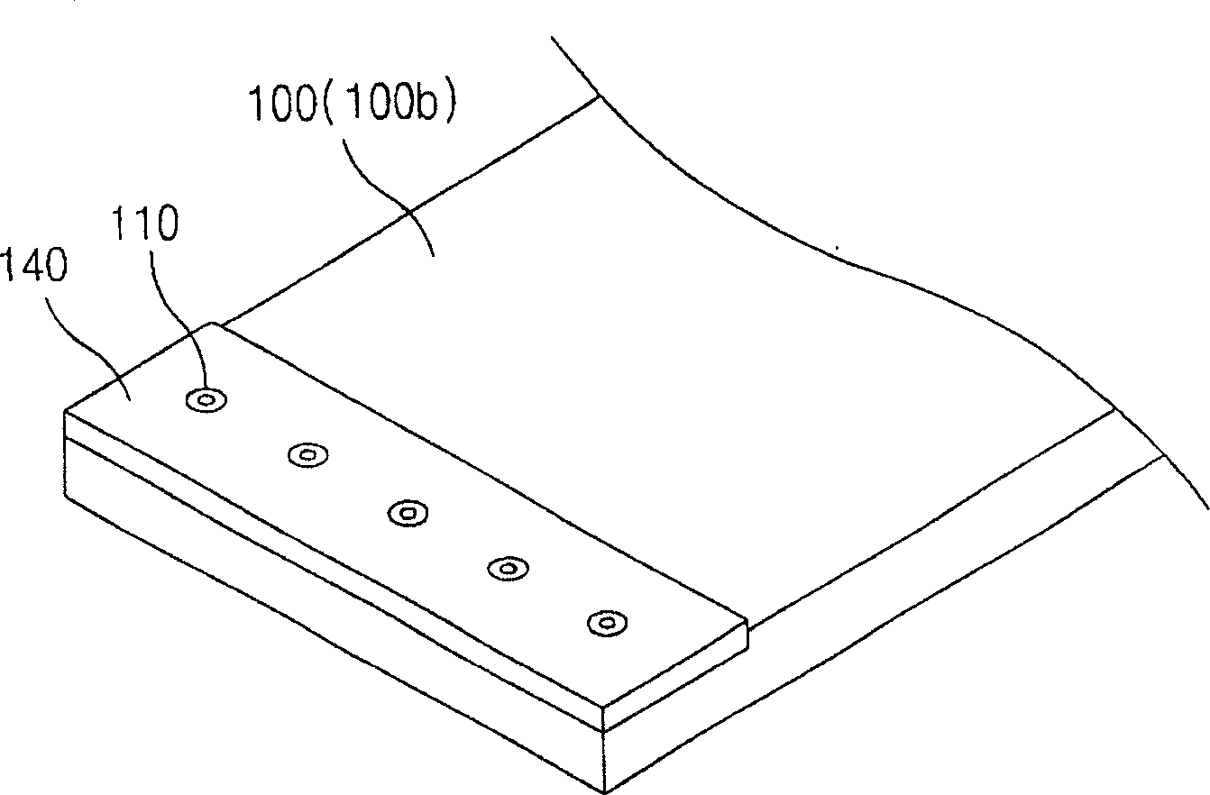 Clamping device, substrate transmitting device, and on-line fpd automatic optical detection device
