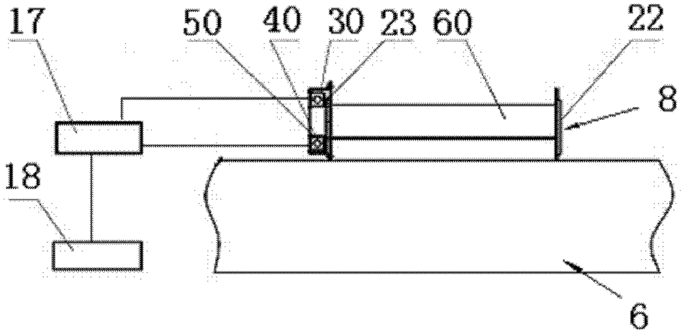 Real-time measuring apparatus and real-time measuring method for large deformation and stress of test tube in steel pipe bending deformation